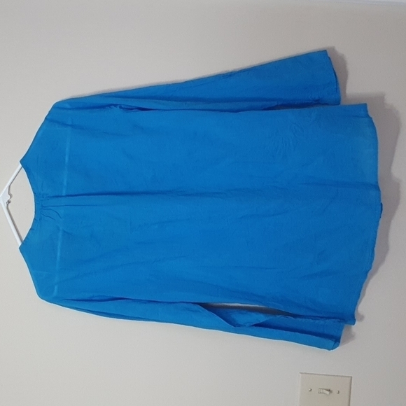 Johnny Was Floral Embroidered Tunic Top - Picture 9 of 9